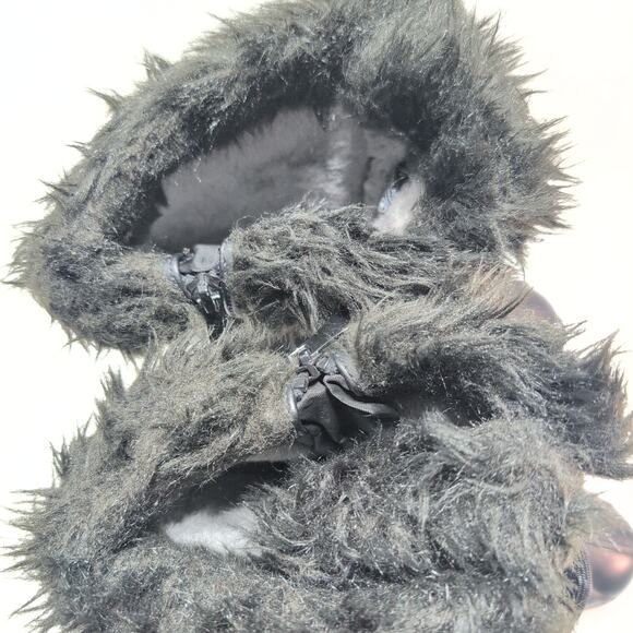 DreamPairs WarmThinsulate Waterproof Lace Up Snow Boot Faux Fur Trim Women's 7 - Picture 5 of 9